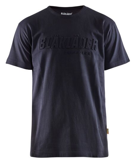 Afbeeldingen van BLÅKLÄDER T-shirt 3D 3531 donker marineblauw L