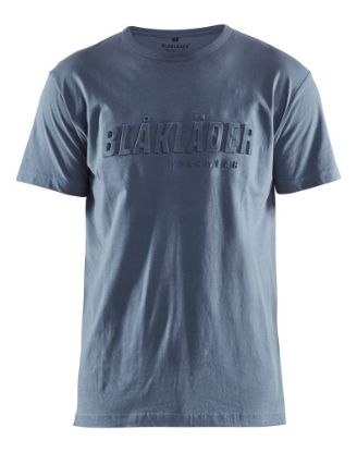 Afbeeldingen van BLÅKLÄDER T-shirt 3D 3531 gevoelloos blauw 2XL