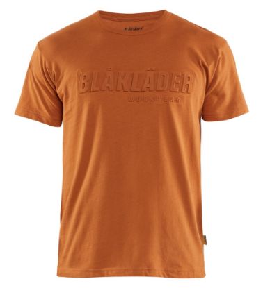 Afbeeldingen van BLÅKLÄDER T-shirt 3D 3531 roest XL