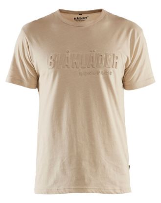Afbeeldingen van BLÅKLÄDER T-shirt 3D 3531 zand 2XL