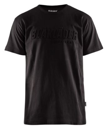 Afbeeldingen van BLÅKLÄDER T-shirt 3D 3531 zwart S