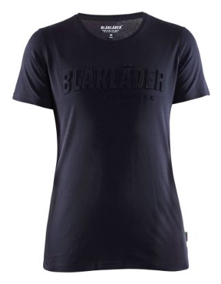 Afbeeldingen van BLÅKLÄDER T-shirt 3D dames 3431 donker marineblauw 2XL