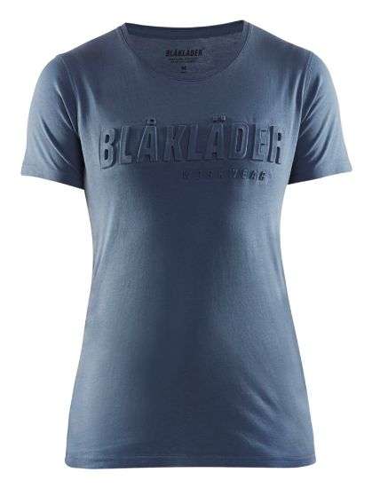 Afbeeldingen van BLÅKLÄDER T-shirt 3D dames 3431 gevoelloss blauw XS