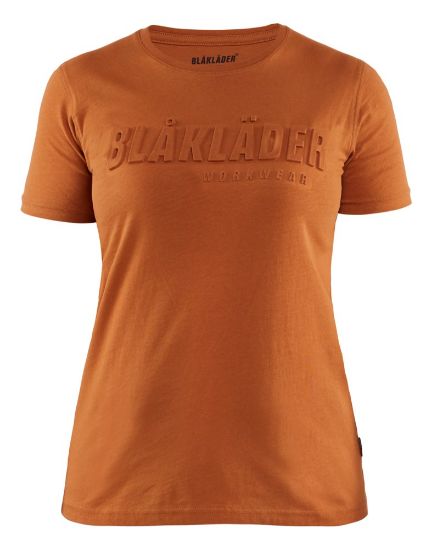 Afbeeldingen van BLÅKLÄDER T-shirt 3D dames 3431 roest 2XL
