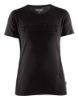 Afbeeldingen van BLÅKLÄDER T-shirt 3D dames 3431 zwart M