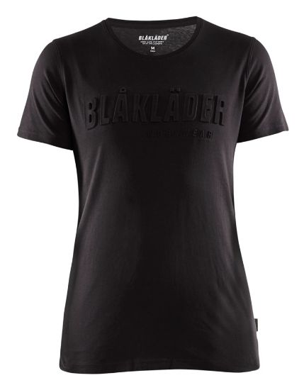 Afbeeldingen van BLÅKLÄDER T-shirt 3D dames 3431 zwart M