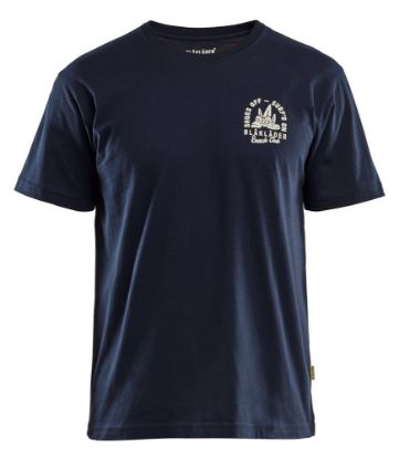 Afbeeldingen van BLÅKLÄDER T-shirt Beach Club 9419 donker marineblauw 4XL