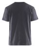 Afbeeldingen van BLÅKLÄDER T-shirt bi-colour 3379 medium grijs/zwart 4XL