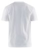 Afbeeldingen van BLÅKLÄDER T-shirt bi-colour 3379 wit/donkergrijs XS