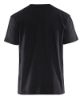 Afbeeldingen van BLÅKLÄDER T-shirt bi-colour 3379 zwart/donkergrijs 4XL