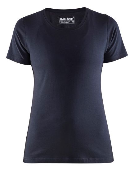 Afbeeldingen van BLÅKLÄDER T-shirt dames 3334 donker marineblauw L