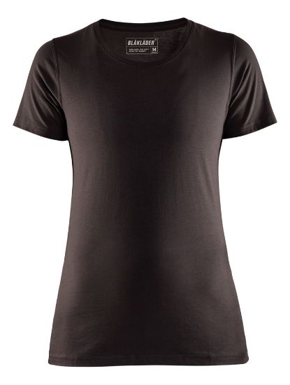 Afbeeldingen van BLÅKLÄDER T-shirt dames 3334 donkergrijs XS
