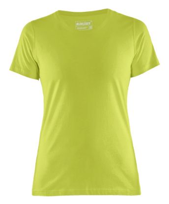 Afbeeldingen van BLÅKLÄDER T-shirt dames 3334 High Vis geel 2XL