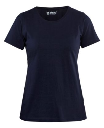 Afbeeldingen van BLÅKLÄDER T-shirt dames 3334 marineblauw M