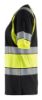 Afbeeldingen van BLÅKLÄDER T-shirt dames 3410 zwart/High Vis geel 2XL