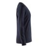 Afbeeldingen van BLÅKLÄDER T-shirt dames met lange mouwen 3301 donker marineblauw L