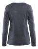 Afbeeldingen van BLÅKLÄDER T-shirt dames met lange mouwen 3301 grijs M