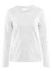 Afbeeldingen van BLÅKLÄDER T-shirt dames met lange mouwen 3301 wit 3XL