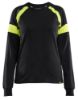 Afbeeldingen van BLÅKLÄDER T-shirt dames met lange mouwen Visible 3521 zwart/High Vis geel M