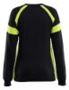 Afbeeldingen van BLÅKLÄDER T-shirt dames met lange mouwen Visible 3521 zwart/High Vis geel M