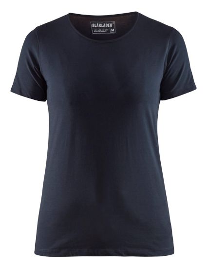 Afbeeldingen van BLÅKLÄDER T-shirt dames Slim-Fit 3304 donker marineblauw L