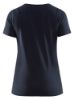 Afbeeldingen van BLÅKLÄDER T-shirt dames Slim-Fit 3304 donker marineblauw L