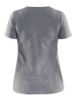 Afbeeldingen van BLÅKLÄDER T-shirt dames Slim-Fit 3304 grijs mêlee XS