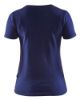 Afbeeldingen van BLÅKLÄDER T-shirt dames Slim-Fit 3304 marineblauw M