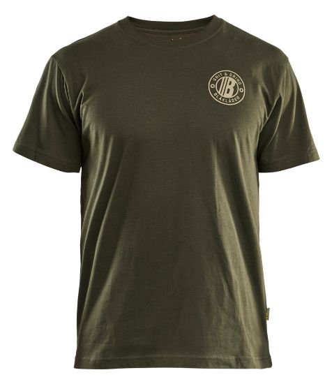 Afbeeldingen van BLÅKLÄDER T-shirt Grit Vlag 9420 donker herfstgroen 2XL