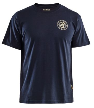 Afbeeldingen van BLÅKLÄDER T-shirt Grit Vlag 9420 donker marineblauw 2XL