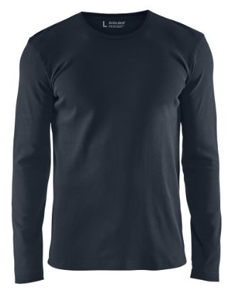 Afbeeldingen van BLÅKLÄDER T-shirt met lange mouwen 3314 donker marineblauw 2XL