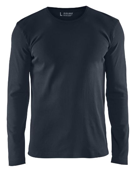 Afbeeldingen van BLÅKLÄDER T-shirt met lange mouwen 3314 donker marineblauw 2XL