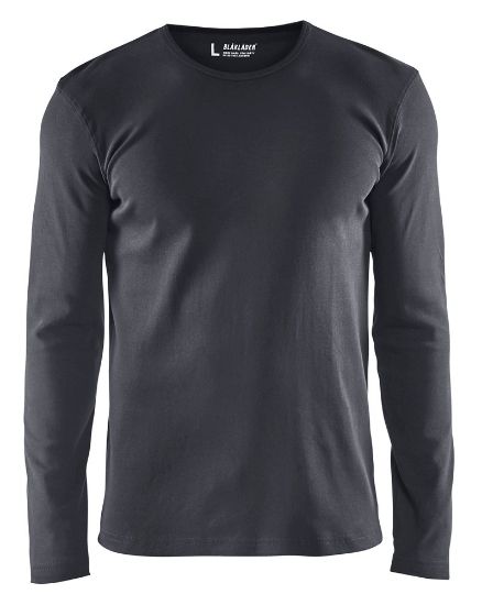 Afbeeldingen van BLÅKLÄDER T-shirt met lange mouwen 3314 donkergrijs M