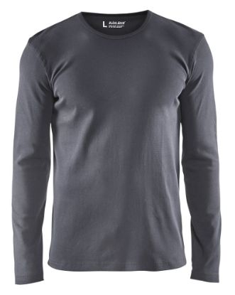Afbeeldingen van BLÅKLÄDER T-shirt met lange mouwen 3314 grijs 2XL