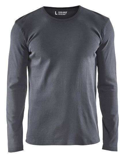 Afbeeldingen van BLÅKLÄDER T-shirt met lange mouwen 3314 grijs 4XL