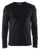 Afbeeldingen van BLÅKLÄDER T-shirt met lange mouwen 3314 zwart XS