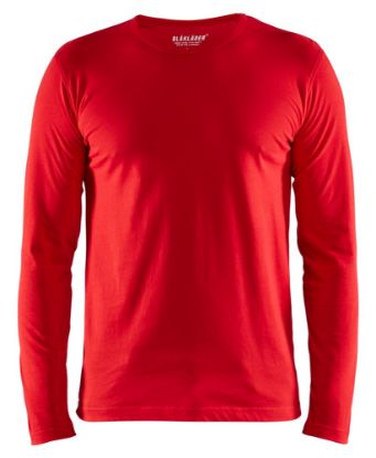Afbeeldingen van BLÅKLÄDER T-shirt met lange mouwen 3500 rood 2XL