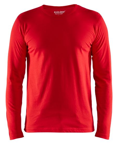 Afbeeldingen van BLÅKLÄDER T-shirt met lange mouwen 3500 rood S