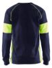 Afbeeldingen van BLÅKLÄDER T-shirt met lange mouwen Visible 3520 marineblauw/High Vis geel 7XL