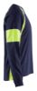 Afbeeldingen van BLÅKLÄDER T-shirt met lange mouwen Visible 3520 marineblauw/High Vis geel 7XL