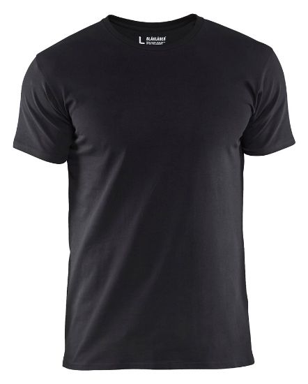 Afbeeldingen van BLÅKLÄDER T-shirt Slim-Fit 3533 zwart XS
