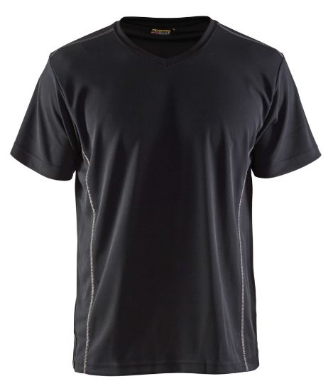 Afbeeldingen van BLÅKLÄDER T-shirt UV 3323 zwart XS