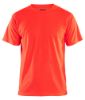 Afbeeldingen van BLÅKLÄDER T-shirt UV Visible 3331 High Vis rood XL