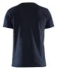 Afbeeldingen van BLÅKLÄDER T-shirt V-hals 3360 donker marineblauw 2XL