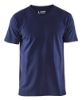 Afbeeldingen van BLÅKLÄDER T-shirt V-hals 3360 marineblauw 4XL