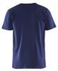 Afbeeldingen van BLÅKLÄDER T-shirt V-hals 3360 marineblauw 4XL