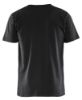 Afbeeldingen van BLÅKLÄDER T-shirt V-hals 3360 zwart 3XL