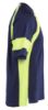 Afbeeldingen van BLÅKLÄDER T-shirt Visible 3523 marineblauw/High Vis geel S