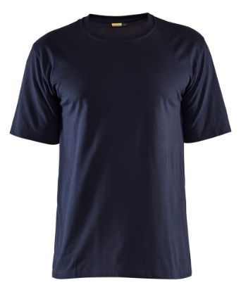 Afbeeldingen van BLÅKLÄDER T-shirt vlamvertragend 3482 marineblauw XS