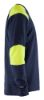 Afbeeldingen van BLÅKLÄDER T-shirt vlamvertragend met lange mouwen 3457 marineblauw/High Vis geel M